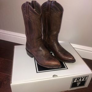 Frye Billy Pull Up Western Boots